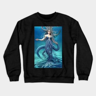 Octopus mermaid Crewneck Sweatshirt